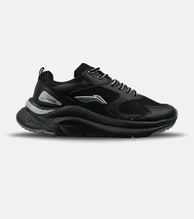 کفش کتانی مردانه و زنانه مشکی Li-Ning مدل 8605