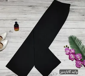شلوار واید ( نیم بگ) کرپ گاباردین ترک