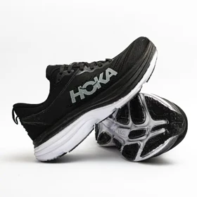 کتانی هوکا سفید و مشکی مدل 8 hoka bondi کد 271401