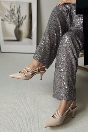 کفش پاشنه‌بلند کلاسیک زنانه polka-store polka-store