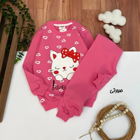 بلوز شلوار دخترانه مدل پیشی