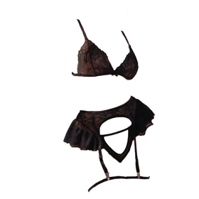 ست فانتزی مشکی برند لاوین کد 4222