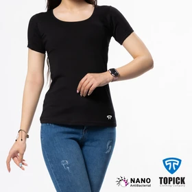 تاپیک تیشرت آستین کوتاه tshirt-nano-black