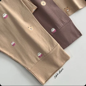 ست تیشرت و شلوار تدی