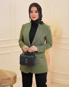 مانتو کتی مدل شالیزه کد 2056
