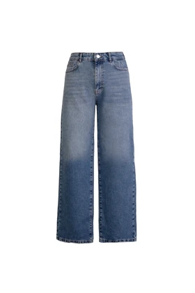 شلوار جین کمرکش - 8119