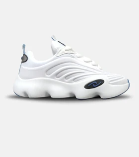 کفش کتانی مردانه سفید آبی ADIDAS yeezy 700 v2