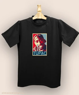 تیشرت مردانه و زنانه طرح توپاک کد 953