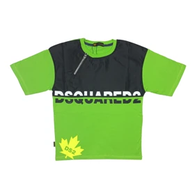 تیشرت آستین کوتاه پسرانه مدل PJ1132 رنگ سبز