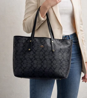 کیف زنانه توت بگ برند کوچ 2رو Coach جادار و شیک چرم مصنوعی کد 144
