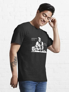 تیشرت طرح کارآگاه حقیقی | Time is a Flat Circle Essential T-Shirt کد 244515