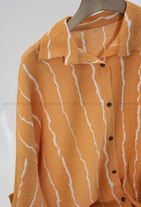 شومیز جاذبه راه راه کد1002414