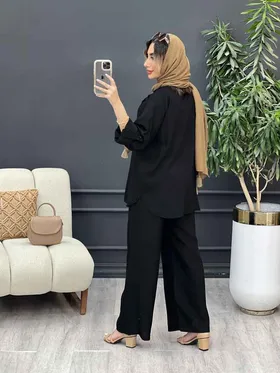 ست مانتو و شلوار طوبا