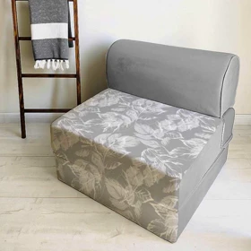 کاناپه تخت شو یک نفره شاخ و برگ مینیمال مدل M1110