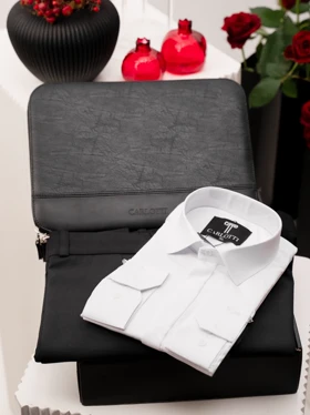 پک هدیه (پیراهن-شلوار-کیف کلاچ) کد a193