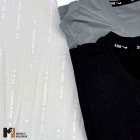 تیشرت آستین حلقه‌ای مردانه نایک لوگو کاتری کد 6213