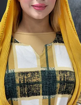 پیراهن طرحدار مهر کد : S286