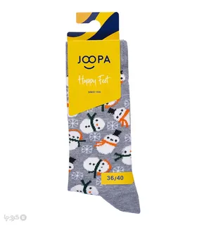 جوراب ساق‌دار Joopa جوپا طرح آدم برفی