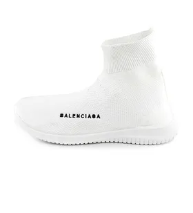 کفش ساق‌دار مردانه سفید Balenciaga جورابی