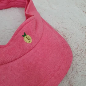 کلاه آفتابگیر دخترانه کد Z-TY43 رنگ صورتی