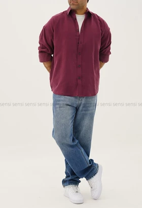 پیراهن مردانه آستین بلند سیلک کد20000065