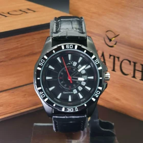 ساعت مچی مردانه جم استار Gemstar 5386FT01 موتور ژاپن (تمام مشکی)