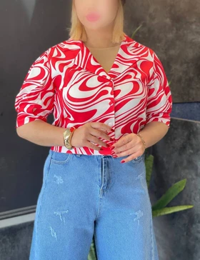 شومیز کراپی لیما کد : 332218