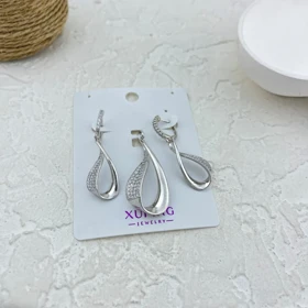 نیم ست زنانه طرح جواهری ژوپینگ، درخشش بی‌نظیر