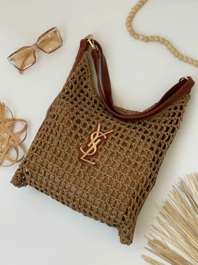 1696- کیف بافتی کد 3070