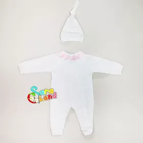 سرهمی نوزاد دخترانه طرح پروانه