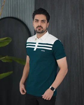 تی‌شرت یقه دار