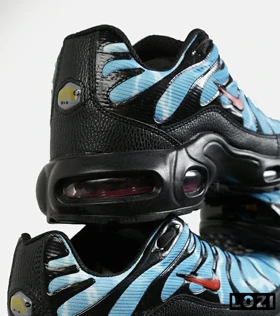 کفش کتانی مردانه و زنانه مشکی آبی NIKE AirMax Plus TN Ultra