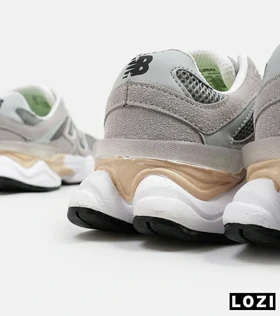 کفش کتانی مردانه و زنانه طوسی خاکستری NEW BALANCE 9060 مدل 5300