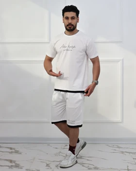 ست تیشرت و شلوارک مردانه هایکا 0846