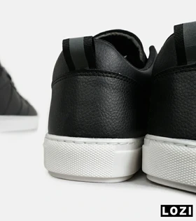 کفش اسنیکرزمردانه مشکی زیگزاگی VANS off the wall