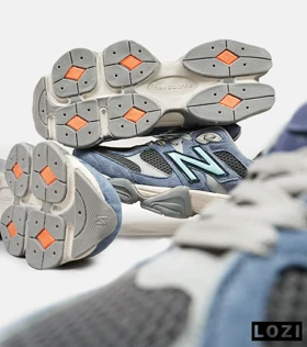 کفش کتانی مردانه آبی خاکستری NEW BALANCE 9060