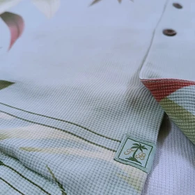 پیراهن هاوایی ابریشمی اورجینال برند پرطرفدار Tommy Bahama