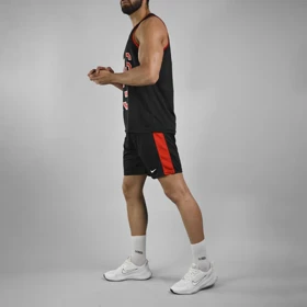 ست رکابی و شلوارک ورزشی شیکاگو بولز مدل PY-BULLS 23 مشکی