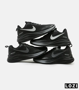 کفش کتانی مردانه و زنانه مشکی Nike air zoom مدل 4304