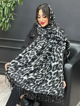 شال طرح پلنگی