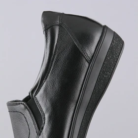 کفش روزمره زنانه چرم یلسان مدل بارین کد 608-MC