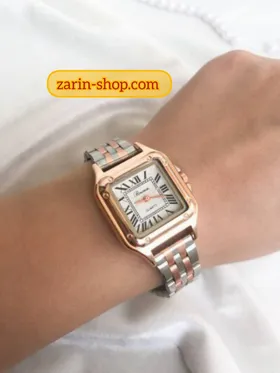 ساعت مربعی زنانه طرح کارتیر 369415