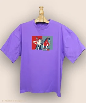 تیشرت لش مردانه و زنانه طرح ریک اند مورتی کد 887