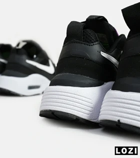 کفش کتانی مردانه و زنانه مشکی سفید NIKE air max intrlk lite