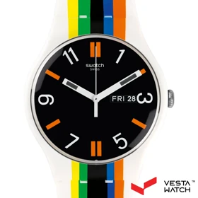 ساعت مچی زنانه سواچ SWATCH مدل SUOW708