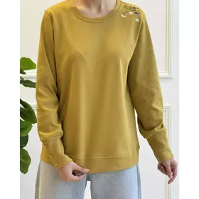 بلوز سرشانه گل 22400