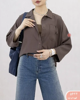 شومیز جیب دکمه الانا 5622