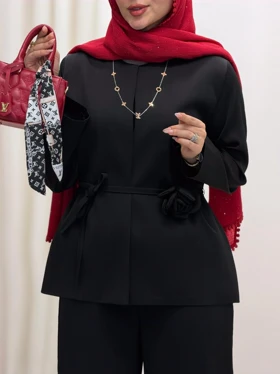 4040- کت و شلوار مزونی نیل