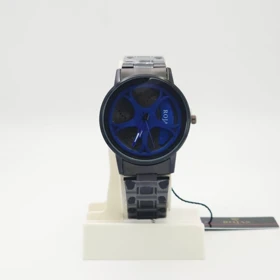 ساعت مچی رینگی اسپینری روجاس Rojas رینگ بسیار باکیفیت (آبی پررنگ)