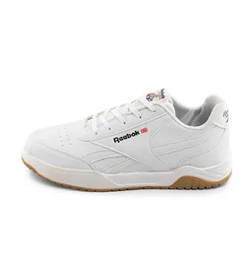 کفش اسپرت Reebok مردانه سفید پیاده روی بندی چرم مصنوعی